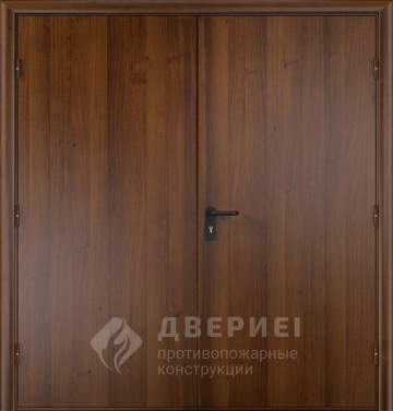 Противопожарная дверь с МДФ накладкой