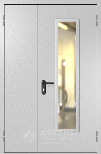 Дверь огнестойкая остеклённая №66