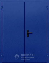 Двупольная противопожарная EI 30 дверь - фото