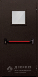 Однопольная дверь противопожарная E1 60 - фото