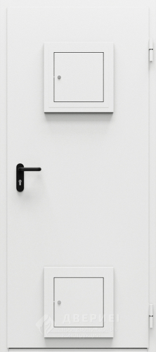 Противопожарная дверь с двумя стыковочными узлами №10 фото