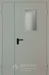 Двери противопожарная остекленная - фото