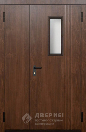 Противопожарная дверь с МДФ панелями - фото