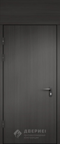 Дверь противопожарная металлическая с фрамугой