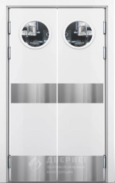 Противопожарная маятниковая дверь качающаяся №5